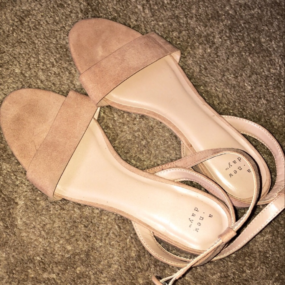 A new day nude low heels